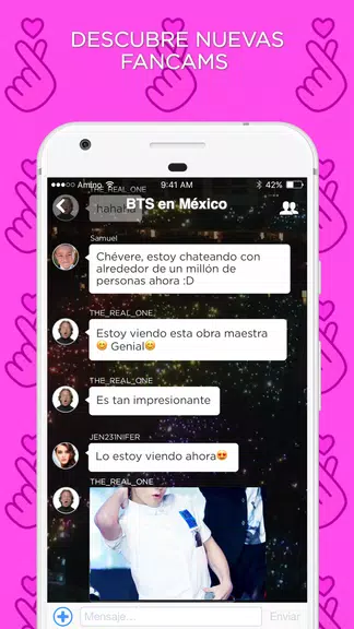 K-Pop Amino en Español Ảnh chụp màn hình 2