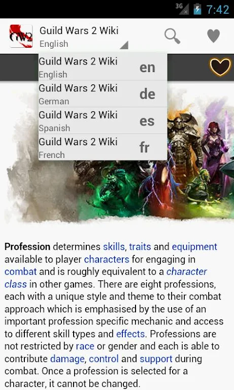 GW2Wiki Ảnh chụp màn hình 2