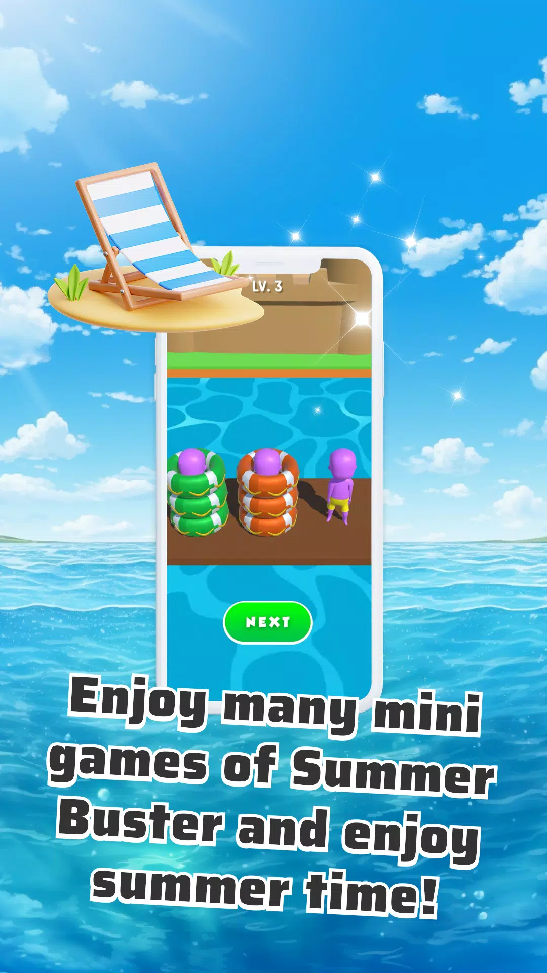 Summer Buster Game Ekran Görüntüsü 1