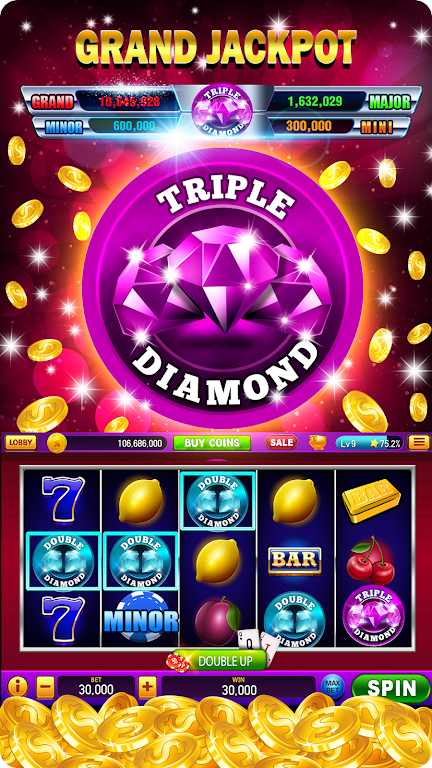 Slots - Lucky Slot Casino Wins Screenshot 1