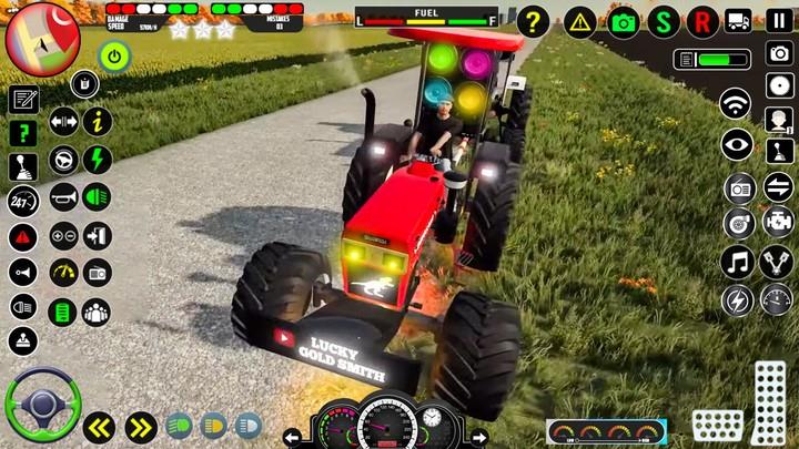 Real Farm Indian Tractor Game应用截图第1张