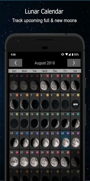 Phases of the Moon Pro ဖန်သားပြင်ဓာတ်ပုံ 2