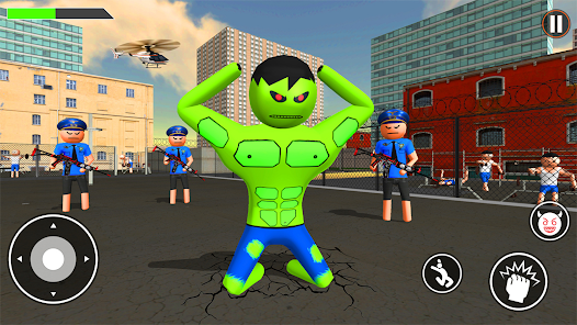 Incredible Monster: Superhero Prison Escape Games應用截圖第1張