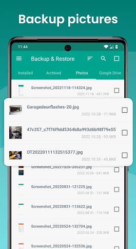 Backup and Restore - APP ဖန်သားပြင်ဓာတ်ပုံ 2