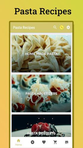 Pasta Recipes Schermafbeelding 0