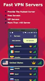 USA VPN -Safe Secure VPN Proxy Capture d'écran 1