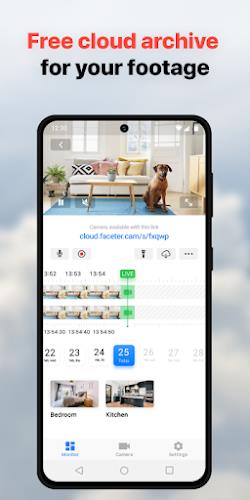 Faceter – Home security camera Screenshot 2