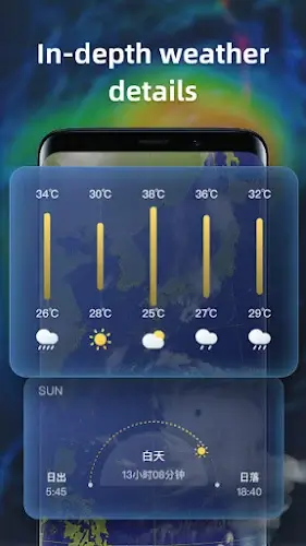 Live Weather: Radar & Forecast Скриншот 1