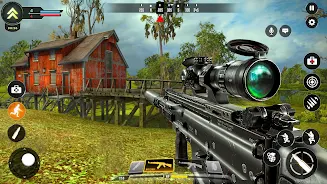 Offline Sniper Simulator Game Tangkapan skrin 0