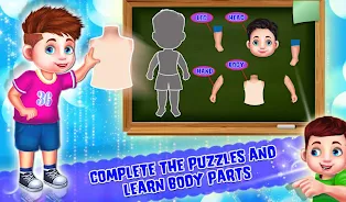 Kids Learning Human Bodyparts Captura de pantalla 3