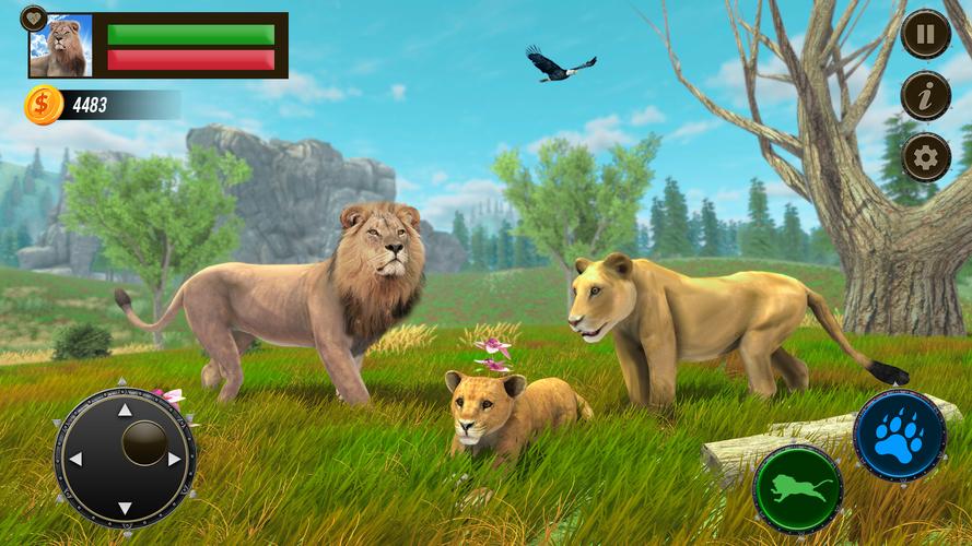 Jungle Kings Kingdom Lion Captura de pantalla 0