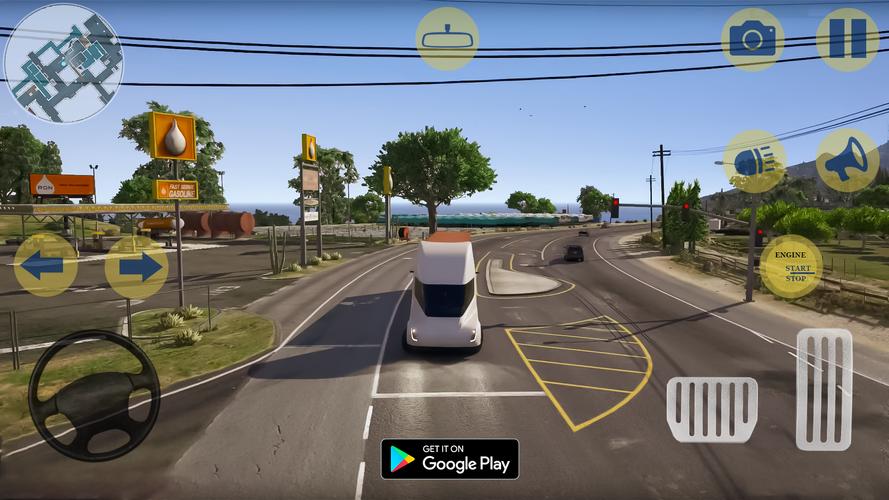 US Cargo Truck Games 3D ภาพหน้าจอ 0