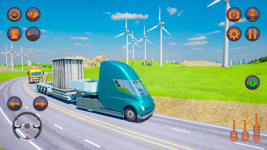 US Cargo Truck Games 3D ภาพหน้าจอ 1