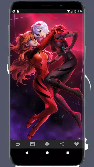 Schermata Beauty Anime Girls Wallpapers 3