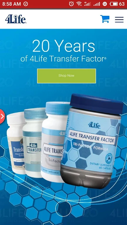 4Life Login Ảnh chụp màn hình 1