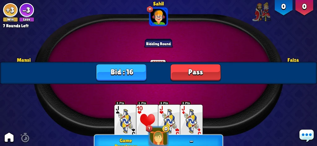 Viral 29 Card Game Screenshot 1