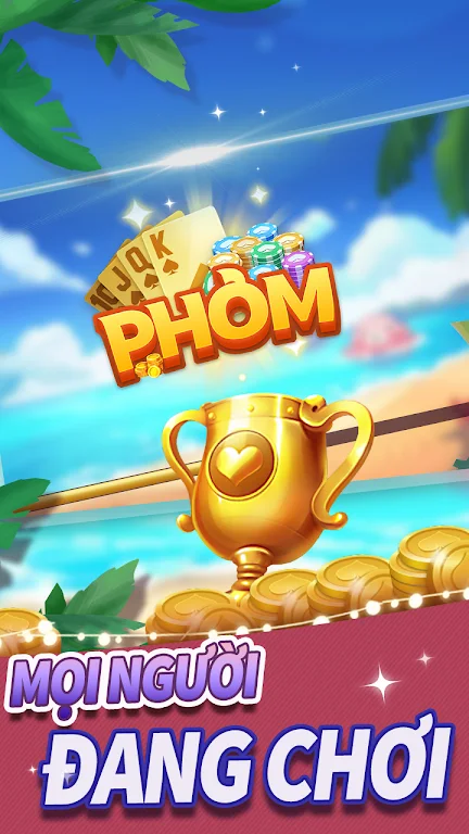 Phom Poker-Phỏm Captura de pantalla 0