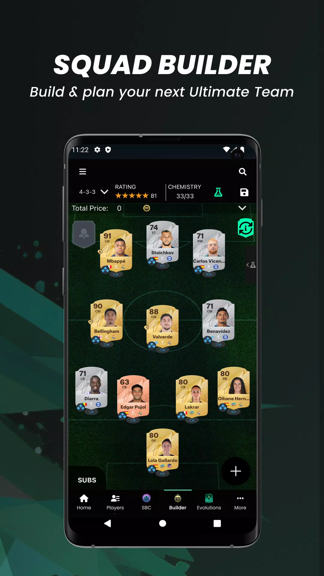 FUTBIN 24 Database & Draft Screenshot 3