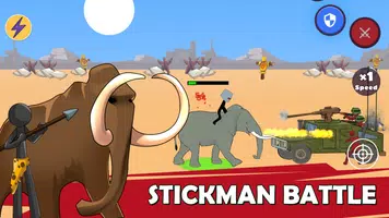 Age of Stickman Battle of Empires ภาพหน้าจอ 3