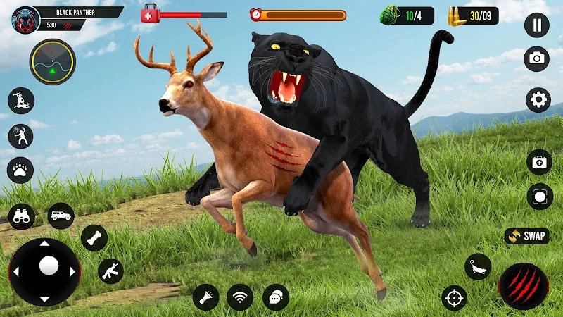 Black Panther Simulator Games 스크린샷 1