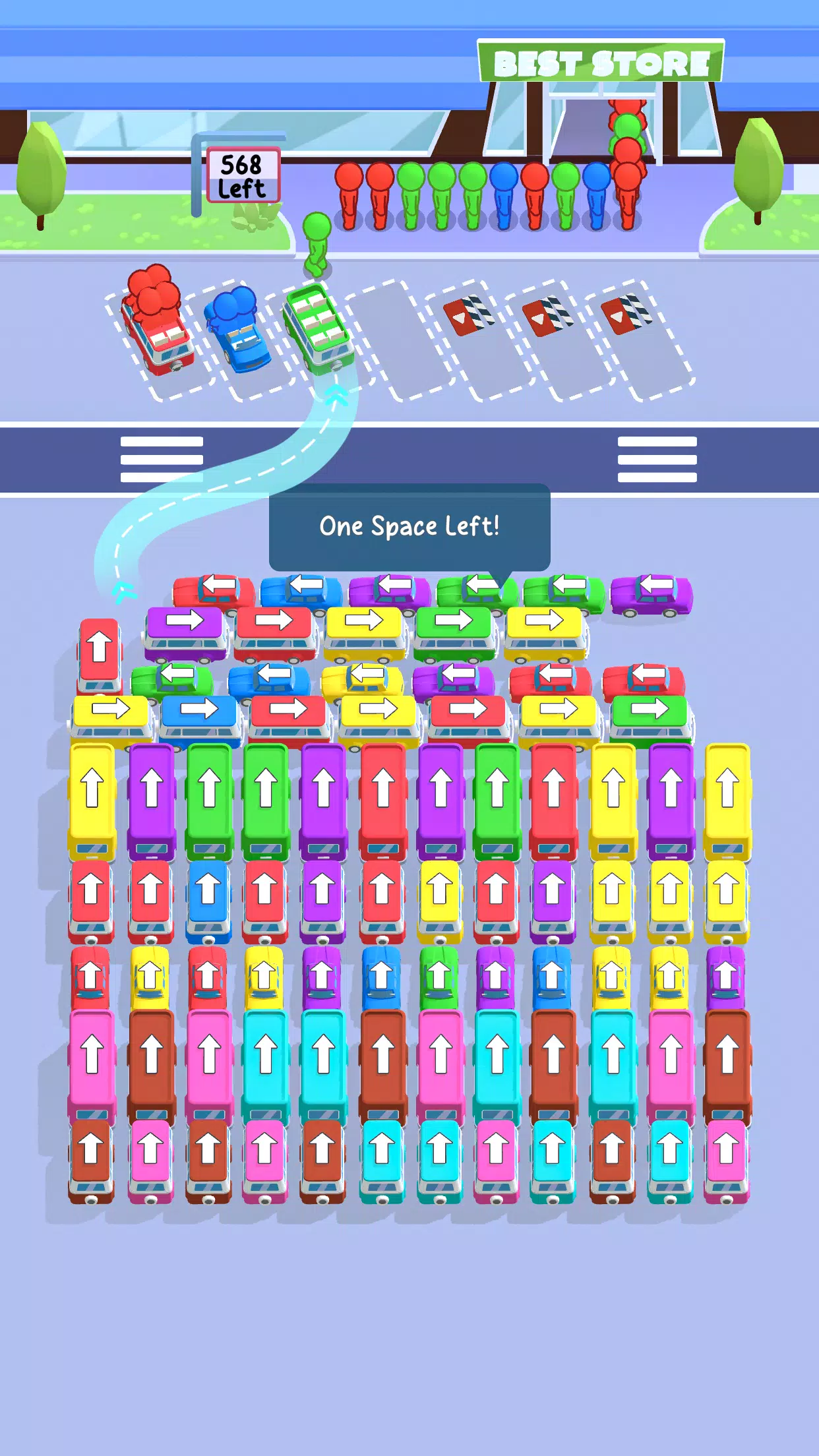 Schermata Bus Jam: Traffic Puzzle 1