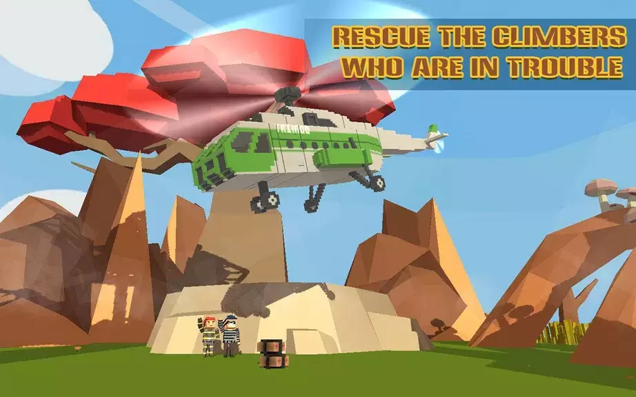 Helicopter Rescue Sky City Скриншот 2