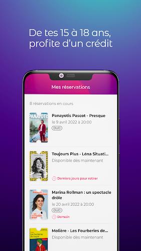 pass Culture Ảnh chụp màn hình 2