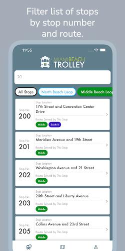 Miami Beach Trolley Tracker স্ক্রিনশট 1