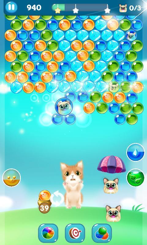 Kitten Bubble Ảnh chụp màn hình 1