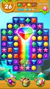 Jewels Track - Match 3 Puzzle Скриншот 1