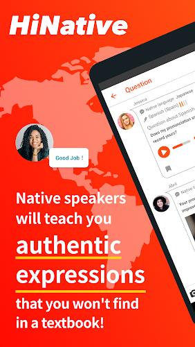 HiNative: Aprende Idiomas Captura de pantalla 0