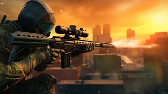 Sniper Shooter offline Game Ảnh chụp màn hình 1