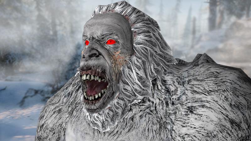 Bigfoot Yeti Hunt & Survival Captura de tela 0