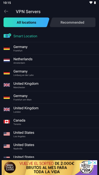 VPN Proxy Master: Sicheres VPN Screenshot 1