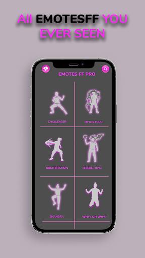 EmotesFF PRO | Dances & Emotes スクリーンショット 2