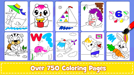 Coloring Games & Coloring Kids Ảnh chụp màn hình 3