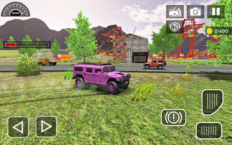 6x6 Truck Offroad Driving Sim Скриншот 3