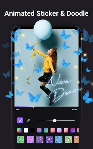 Creador de video con música Captura de pantalla 2