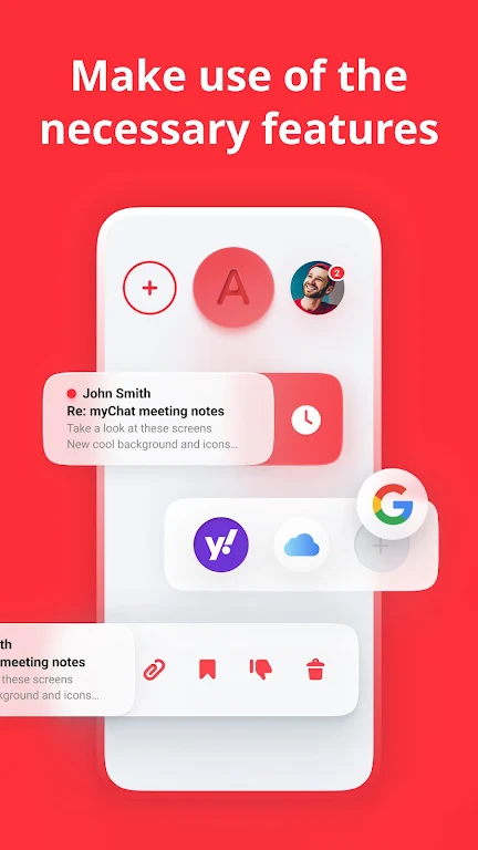 Schermata myMail 2