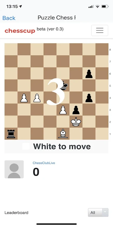 Puzzle Chess Rush ဖန်သားပြင်ဓာတ်ပုံ 0