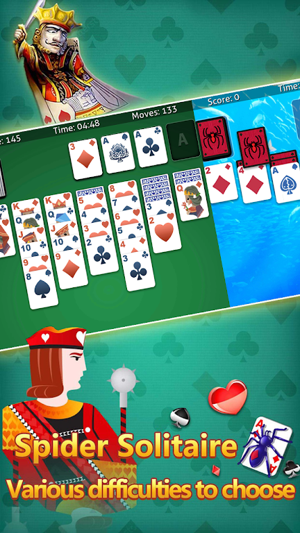 klondike solitaire :card shark Captura de tela 0