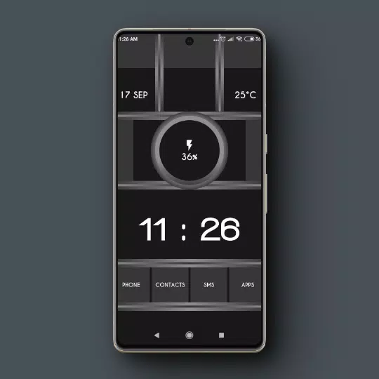 A37 Theme for KLWP Ekran Görüntüsü 3