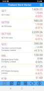 Thailand Stock Market, Stocks Capture d'écran 0