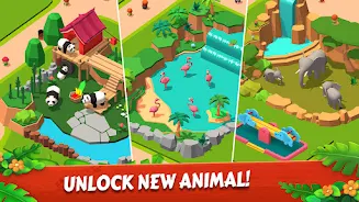 Zoo Tile - Match Puzzle Game Capture d'écran 1