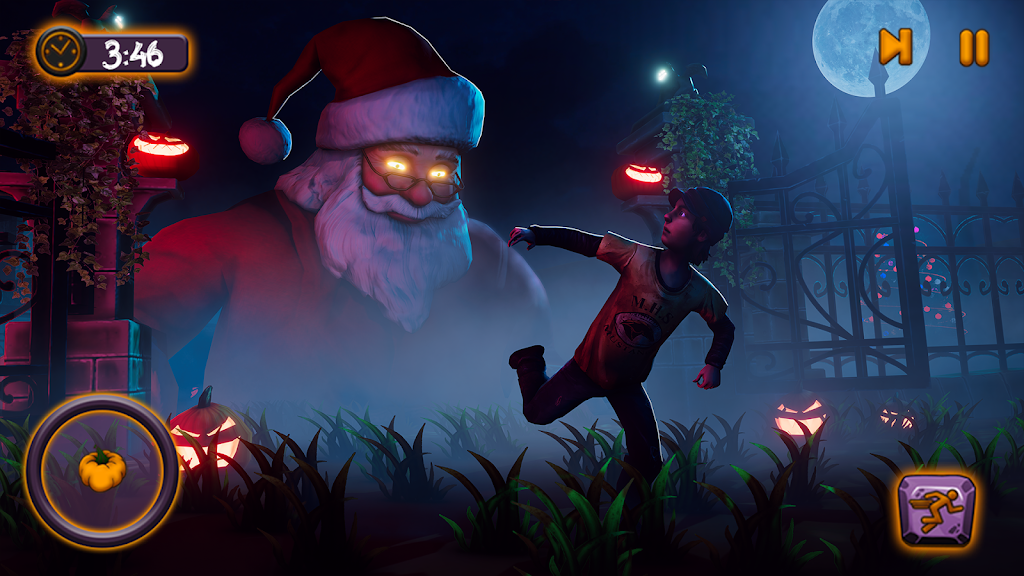 Scary Santa Horror Escape Game Ekran Görüntüsü 2