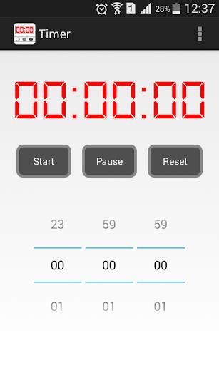 Timer and Stopwatch Capture d'écran 0