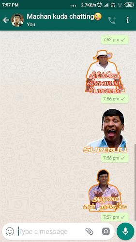 Tamil Stickers: WAStickerApps 스크린샷 3