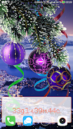 Christmas live wallpaper Ảnh chụp màn hình 0