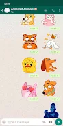 Animals Stickers WAStickerApps Ekran Görüntüsü 1