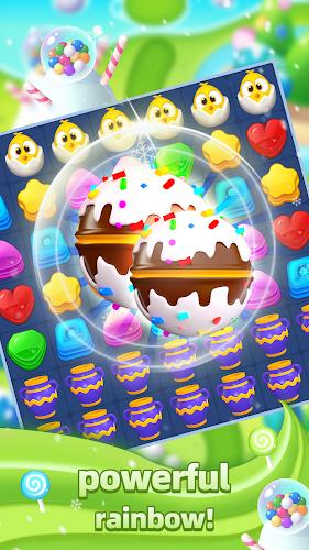 Sweet Candy Cat Puzzle Game Ekran Görüntüsü 0